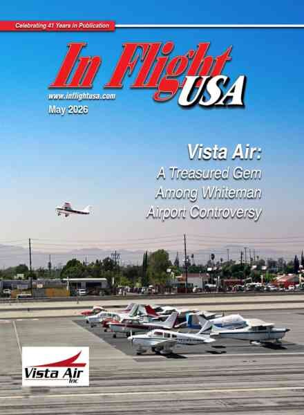 In Flight USA – May 2026 Cover