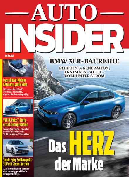 Insider Austria – 20 Mai 2026 Cover
