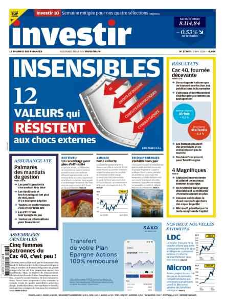 Investir – 2 Mai 2026 Cover