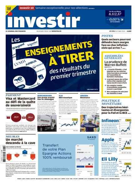 Investir – 9 Mai 2026 Cover
