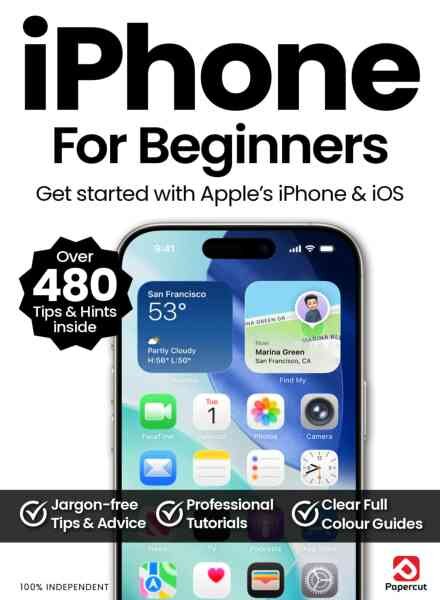 iPhone For Beginners – February 2026 Cover