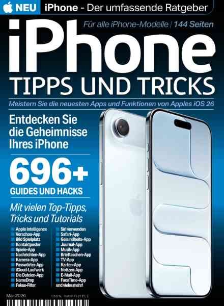 iPhone Tipps und Tricks – Mai 2026 Cover