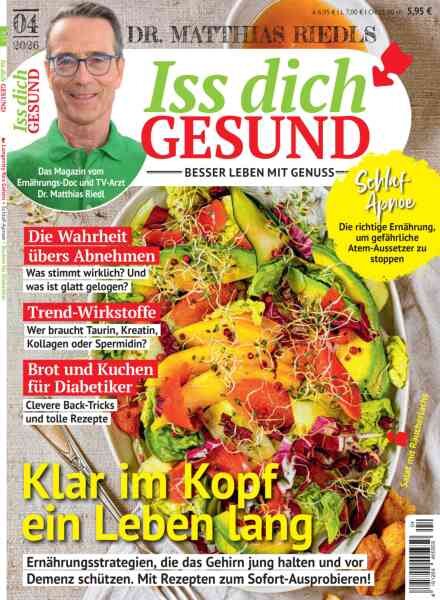 Iss Dich Gesund – April 2026 Cover