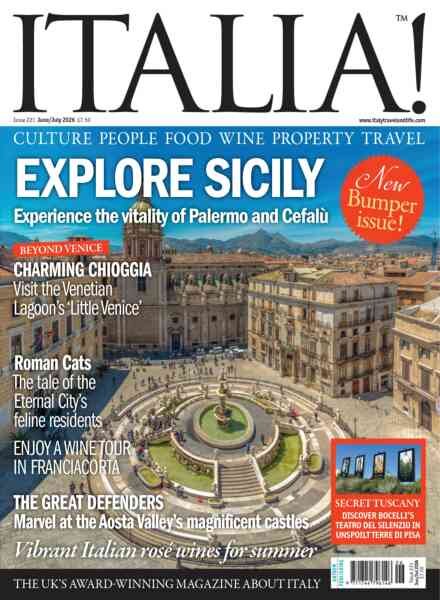 Italia! Magazine – June-July 2026 Cover