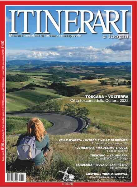 Itinerari e luoghi – Agosto-Settembre 2021 Cover