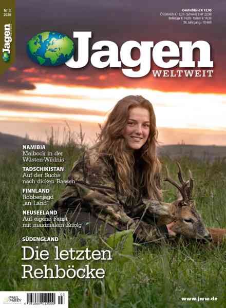 Jagen Weltweit – Nr 3 2026 Cover