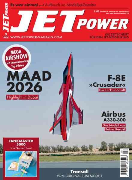 JetPower Deutsche Ausgabe – Ausgabe 3 2026 Cover