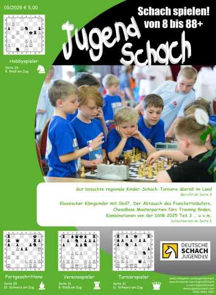 JugendSchach – Mai 2026 Cover