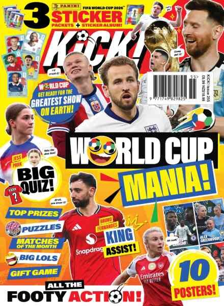 Kick! – Issue 255 2026 Cover