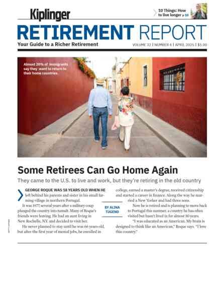 Kiplinger’s Retirement Report – April 2025 Cover