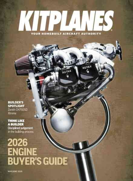 Kitplanes – May-June 2026 Cover