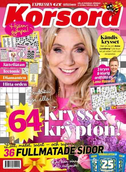Korsord – 4 Maj 2026 Cover