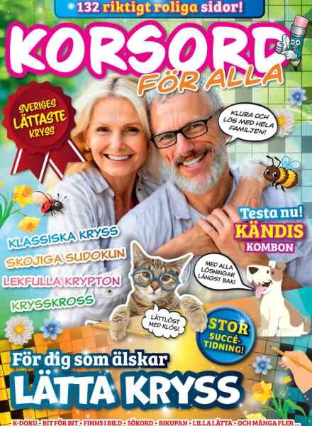 Korsord & Sudoku – 10 Maj 2026 Cover