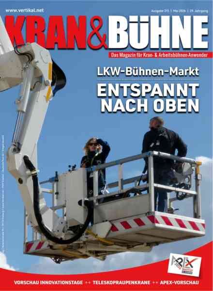 Kran&Buhne – Mai 2026 Cover