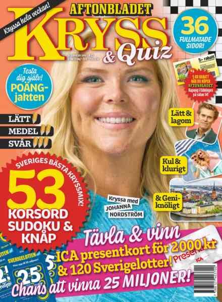 Kryss & Quiz – 18 Maj 2026 Cover