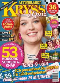 Kryss & Quiz – 25 Maj 2026