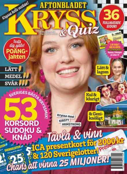 Kryss & Quiz – 25 Maj 2026 Cover