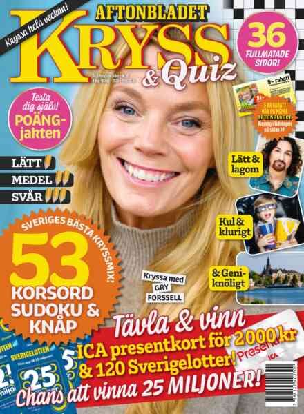 Kryss & Quiz – 4 Maj 2026 Cover