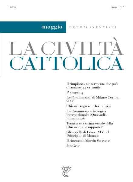 La Civilta Cattolica – Maggio 2026 Cover