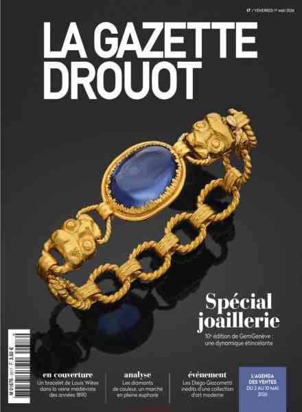 La Gazette Drouot – 1er Mai 2026 Cover