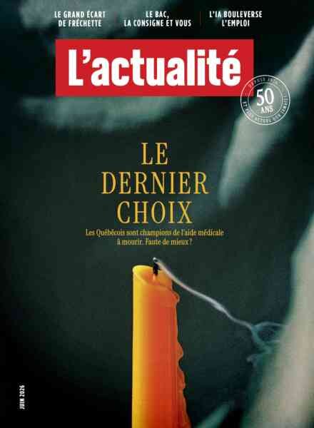 L’actualite – Juin 2026 Cover
