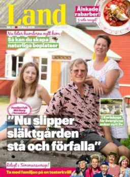 Land – 19 Maj 2026