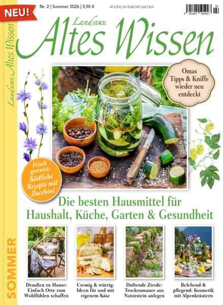 LandIDEE Altes Wissen – Sommer 2026 Cover