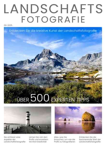 Landschafts-Fotografie – September 2025 Cover