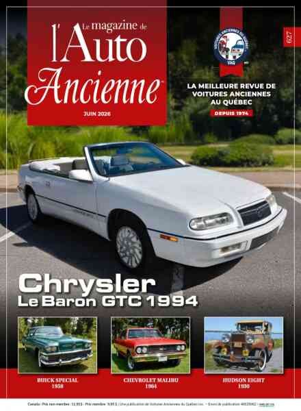 L’Auto Ancienne – Juin 2026 Cover