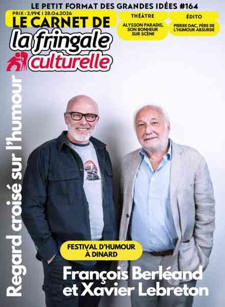 Le Carnet de La Fringale Culturelle – 28 Avril 2026 Cover