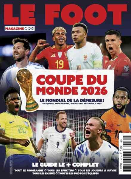Le Foot Magazine – Mai 2026 Cover