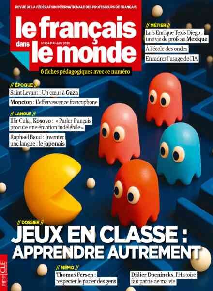 Le francais dans le monde – Mai-Juin 2026 Cover