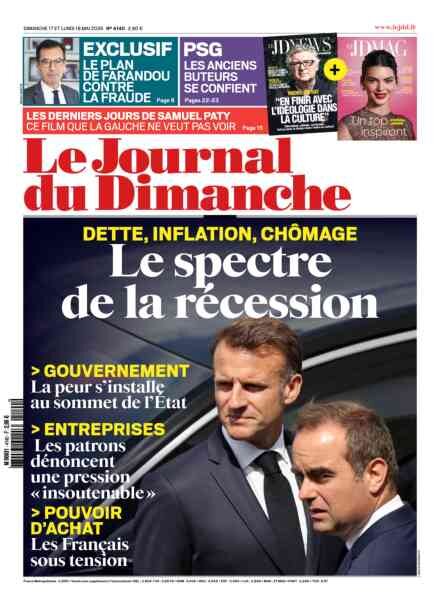 Le Journal du dimanche – 18 Mai 2026 Cover