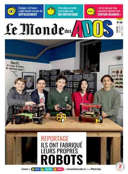 Le Monde des Ados – 6 Mai 2026 Cover