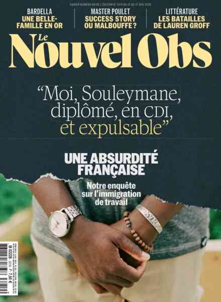 Le Nouvel Obs – 21 Mai 2026 Cover