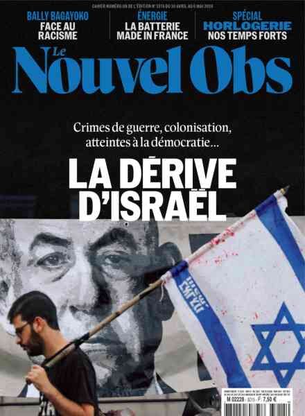 Le Nouvel Obs – 30 Avril 2026 Cover