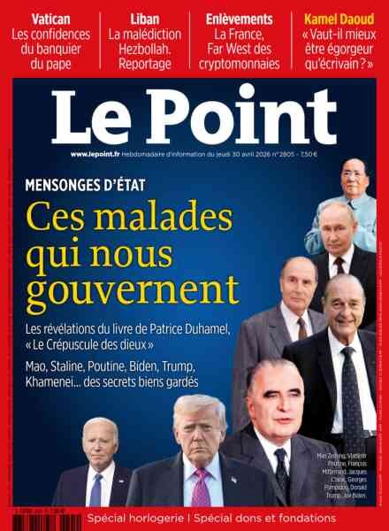 Le Point – 30 Avril 2026 Cover