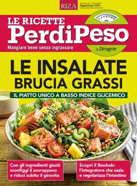 Le Ricette PerdiPeso – Maggio-Giugno 2026 Cover