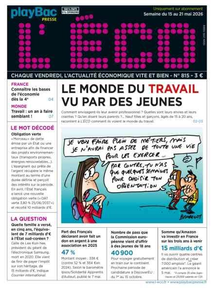 L’eCO – 15 Mai 2026 Cover