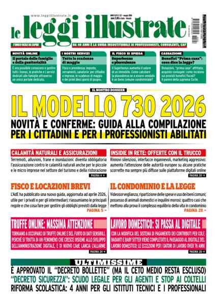 Leggi Illustrate – Maggio 2026 Cover