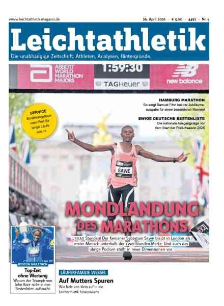 Leichtathletik – 29 April 2026 Cover
