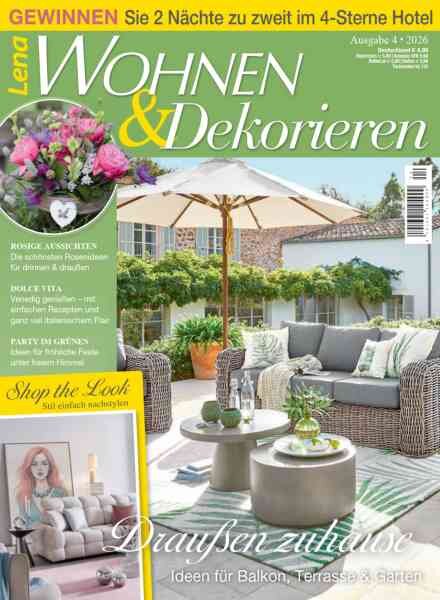 Lena Wohnen & Dekorieren – Mai 2026 Cover