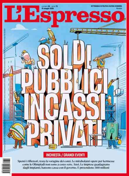 L’Espresso – 15 Maggio 2026 Cover