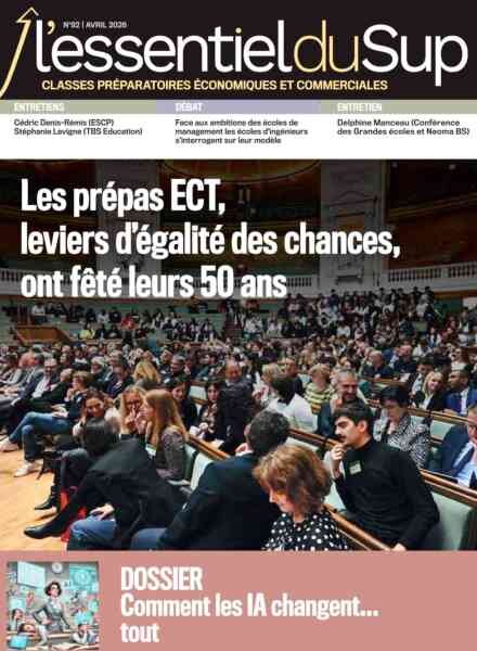 L’Essentiel du Sup Prepas – Avril 2026 Cover