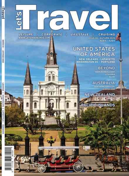Let’s Travel New Zealand Magazine – Autumn 2026 Cover