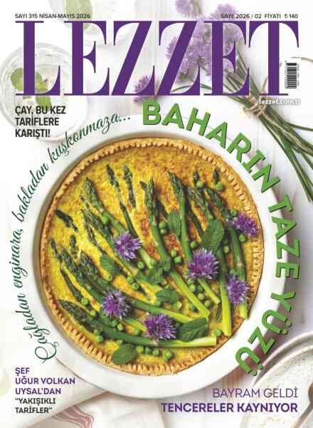 Lezzet – Nisan 2026 Cover