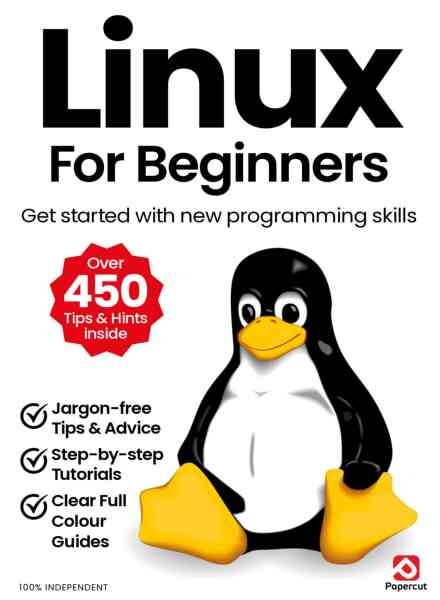 Linux For Beginners – February 2026 Cover