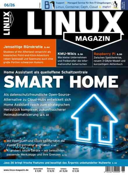Linux-Magazin – Juni 2026 Cover