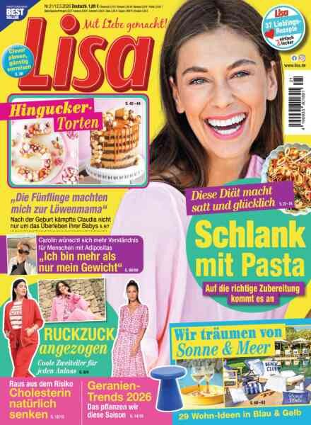 Lisa – 11 Mai 2026 Cover