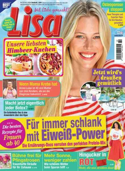 Lisa – 19 Mai 2026 Cover